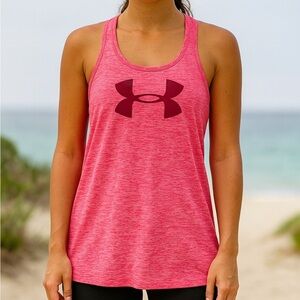 Under Armor Pink Loose Tank